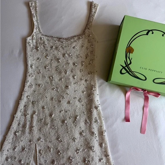 Clio Peppiatt Bridal Crystal Dress - Picture 7 of 8